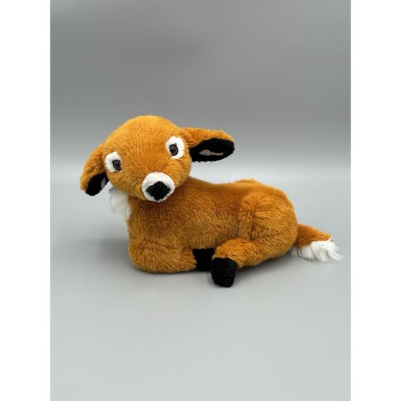 Fawn Deer Fox Sitting Plush 10 Inch Stuffed Animal No Tag - Picture 1 of 7